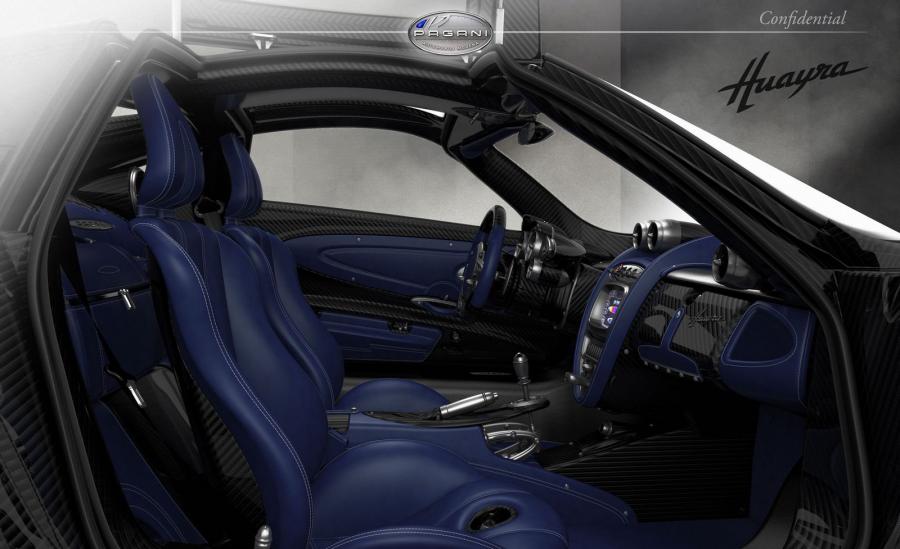 Интерьер Pagani Huayra 730 S Edition 2014 года  (фото 7 из 11)